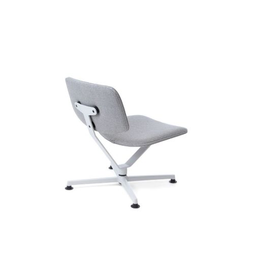 raawii Arba Lounge Chair H: 72 cm - Hellgrau/Grau