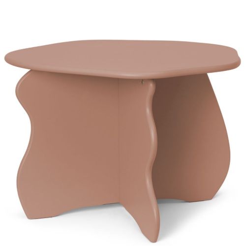 Ferm Living Slope Børnebord H: 48 cm - Rose