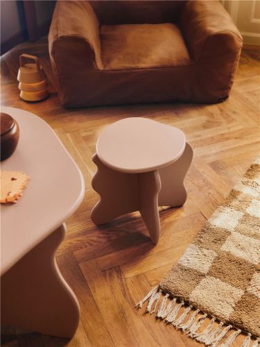 Ferm Living Slope Hocker H: 30 cm - Rose