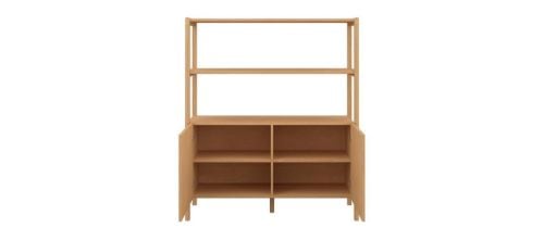 Skovby SM712 Hohes Sideboard H: 140 cm - Naturgeölte Eiche