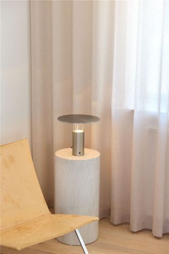 Piet Hein Tempel 280 Tischleuchte H: 24,5 cm - Aluminium/Stahl