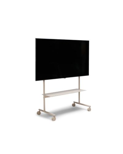 Podest Rover TV-Stativ H: 107 cm - Stahl/Hafer