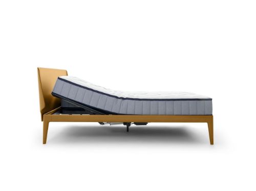 Auping Essential Bettgestell 180x200cm - Aluminium/Senf