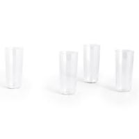 Bild von HAY Angle Glass Tall 4er-Set H: 13 cm - Klar