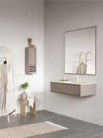 Bild von Montana Badezimmer Typ 2 – 101 Neu Weiß/Weiße Tischplatte
