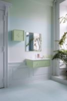 Bild von Montana Badezimmer Typ 2 – 137 Pilz-/Beige-Körner-Tischplatte