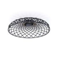 Bild von FLOS Skynest Deckenleuchte Ø: 21,6 cm - Anthrazit