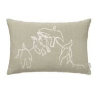 Bild von Ferm Living Vuelo Kissen 60x40 cm - Ulmengrün