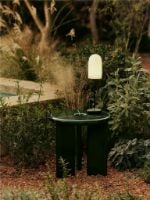 Bild von Ferm Living Deya Beistelltisch Ø: 47 cm - Dunkelgrün
