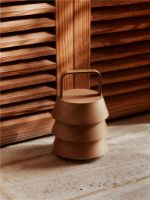 Bild von Ferm Living Luver Tragbare Lampe H: 22 cm - Natur