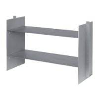 Bild von Ferm Living Lager Low Rack B: 77 cm - Aluminium
