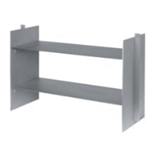 Bild von Ferm Living Lager Low Rack B: 77 cm - Aluminium