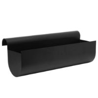 Bild von Ferm Living Uma Balkonkasten Groß B: 60 cm - Schwarz