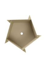 Bild von Ferm Living Fragma Pflanzenkasten H: 28 cm - Kaschmir