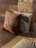 Bild von Ferm Living Jot Kissen 50x50 cm - Ulmengrün