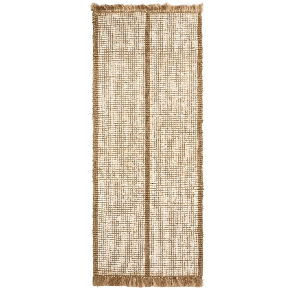 Bild von Ferm Living Athens Stripes Läufer 80x200 cm - Natur/Off-White