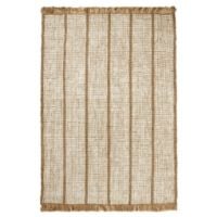 Bild von Ferm Living Athens Stripes Teppich 200x300 cm - Natur/Off-White