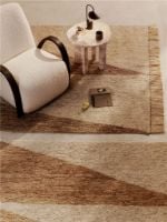 Bild von Ferm Living Studie Teppich 200x300 cm - Natur/Off-White