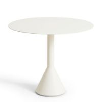 Bild von HAY Palissade Cone Tisch Ø:90 - Cremeweiß