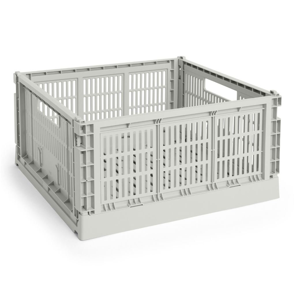 Bild von HAY Colour Crate Large Square 42x42 cm - Grau