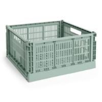 Bild von HAY Colour Crate Large Square 42x42 cm - Salbeigrün
