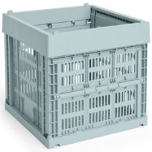 Bild von HAY Colour Crate Cube 29,5x29,5 cm - Dusty Blue