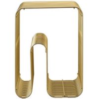 Bild von AYTM Curva Hocker H: 43 cm - Gold
