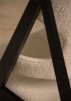Bild von Audo Copenhagen Knitting Lounge Chair - Schwarze massive Eiche/Barnum Bouclé 24