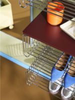 Bild von Montana Panton Wire Topplade Single D: 25,7 cm - Schwarz Rot