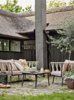 Bild von Bloomingville Pavone Loungesessel-Set, 2-teilig. SH: 40 cm - Braun