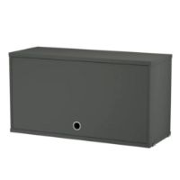 Bild von String Furniture Schrank mit Klapptür 78x42 cm - Dunkelgrau