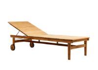Bild von FDB Furniture Together Sun Rollwagen-Set M8+M19 - Teak massiv/Natur geölt
