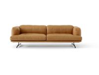 Bild von &Tradition Inland AV23 3-Sitzer-Sofa SH: 40 cm – Edles cognacfarbenes Leder