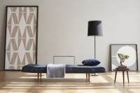 Bild von Innovation Living Zeal Styletto Daybed 72x178 cm - Dunkles Holz/Nistblau
