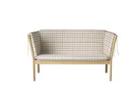 Bild von FDB Furniture J148 2-Personen-Sofa Erik Ole Jørgensen L: 150 cm – Teppich aus Eiche/Pferd
