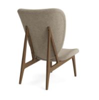 Bild von NORR11 Elephant Lounge Chair Vollgepolstert SH: 38 cm – Helle geräucherte Eiche/Barnum Col 3