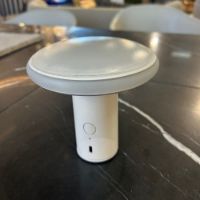 Bild von Schirm ØS1 tragbare Lampe H: 14 cm - Weiß OUTLET