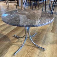 Bild von Verpan Modularer Tisch Ø:50 cm - Marmor braun OUTLET