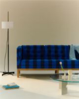 Bild von Fredericia Furniture EJ315 3 Pers. Sofa L: 210 cm - Reflex 779/Lysolieret Eg