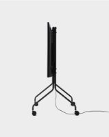 Bild von Sockel Pipe Moon Rollin' TV Stativ 107x78 cm - Schwarz OUTLET