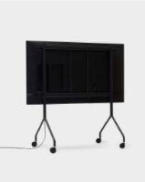 Bild von Sockel Pipe Moon Rollin' TV Stativ 107x78 cm - Schwarz OUTLET