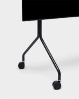 Bild von Sockel Pipe Moon Rollin' TV Stativ 107x78 cm - Schwarz OUTLET