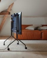 Bild von Sockel Pipe Moon Rollin' TV Stativ 107x78 cm - Schwarz OUTLET