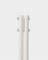 Bild von Auping Original Hochbett inkl. Lattenroste 2M und Evolve Y-Federkernmatratzen, feststehend, 180 x 200 cm – Tiefschwarz OUTLET