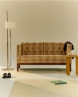 Bild von Fredericia Furniture EJ315 2 Pers. Sofa L: 153 cm - Reflex 339/Nussbaum