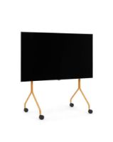 Bild von Standfuß Pipe Moon Rollin' TV Stativ 107x78 cm - Aprikose