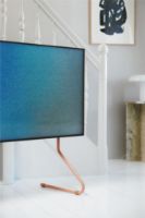 Bild von Pedestal Pipe Sway TV-Ständer 100x78 cm - Altrosa