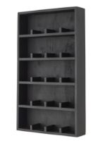 Bild von Bloomingville Thessa Regal 48,5 x 82,5 x 11,5 cm - Mango/Braun 