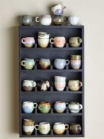 Bild von Bloomingville Thessa Regal 48,5 x 82,5 x 11,5 cm - Mango/Braun 