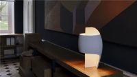 Bild von DCW Editions Lampe B H: 39 cm - Weißer Gips